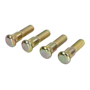 Lippert® Trailer Axle Wheel Bolt, 0.689" Knurl, 9/16"-18 Thread End, 4 Pack - 2024055282