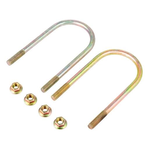 Lippert® Trailer Axle U-Bolt & Nut Kit, 8,000-lb. Axles, 3" Axle Tube, 9/16"-18 Thread - 2024117449