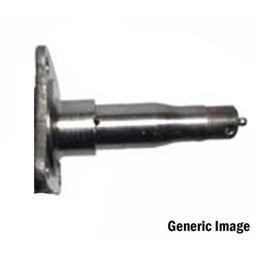 TruRyde® 1.75" Round 84 Spindle with Brake Flange and Zerk Fitting -  SP-17584FZD