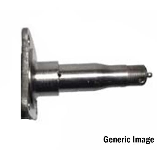 TruRyde® Round 42 Spindle with Brake Flange and Zerk Fitting for 5.2K to 7K Axles -  SP-22542FZ