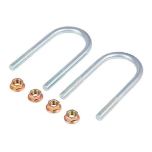 Lippert® Trailer Axle U-Bolt & Nut Kit, 3,500-lb. Axles, 2-3/8" Axle Tube, 1/2"-20 Thread - 2024117446