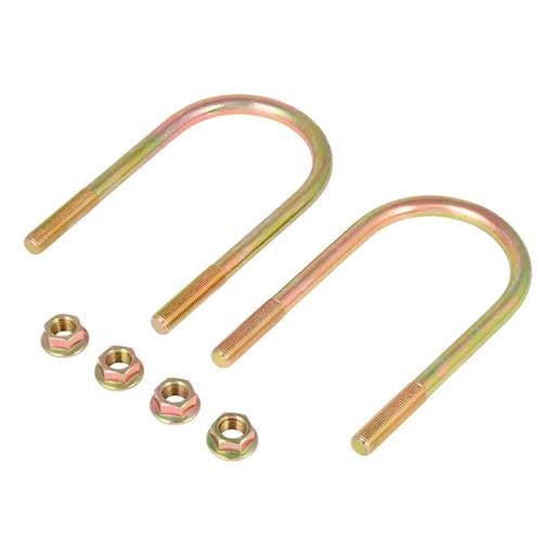 Lippert® Trailer Axle U-Bolt & Nut Kit, 4,400-lb. Axles, 3" Axle Tube, 1/2"-20 Thread - 2024117447