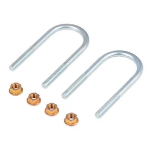 Lippert® Trailer Axle U-Bolt & Nut Kit, 2,200-lb. Axles, 1-3/4" Axle Tube, 3/8"-24 Thread - 2024117444