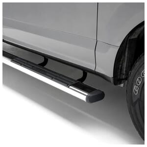 Aries 6" x 75" Polish Stainless Oval Side Bars, Select Silverado, Tahoe, Sierra, Yukon - 4444002
