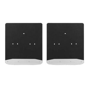 Luverne Rear Dually 20" x 23" Rubber Mud Guards, Select Ford F-350, F-450 (2 Flaps) - 259924