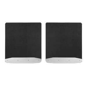 Luverne Rear Dually 20" x 23" Rubber Mud Guards, Select Ford F-350, F-450 (2 Flaps) - 251724