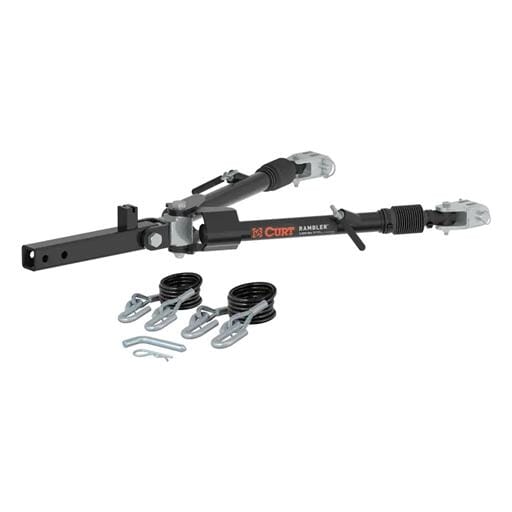 Curt Rambler Steel RV Tow Bar, 7,500-lb. Capacity, 2" Shank - 70015