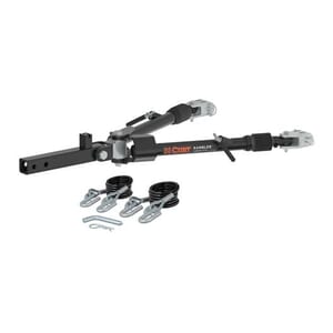 Curt Rambler Steel RV Tow Bar, 7,500-lb. Capacity, 2" Shank - 70015