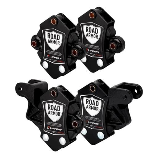 Curt Road Armor Shock-Absorbing Trailer Equalizer Long Triple Axle, 3,500-8,000-lb - 2024115710