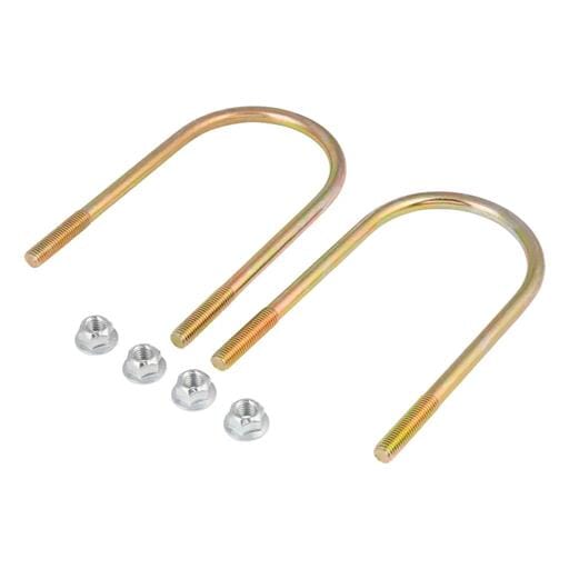 Lippert® Trailer Axle U-Bolt & Nut Kit, 10,000-16,000-lb. Axles, 5" Tube, 5/8"-11 Thread - 2024117451