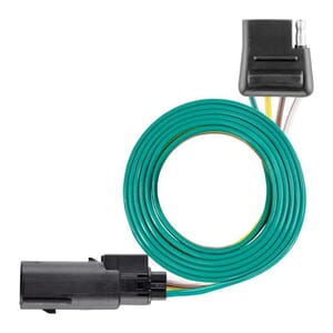 Curt Custom Wiring Harness, 4-Way Flat Output, Select Escape, Tribute, Mariner - 56558