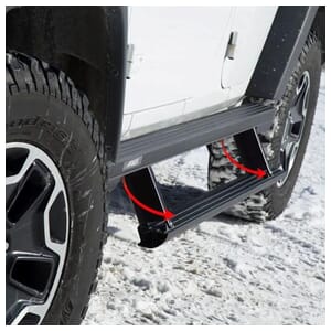 Aries ActionTrac 69.6" Powered Running Boards, Select Chevrolet Tahoe - 3048103