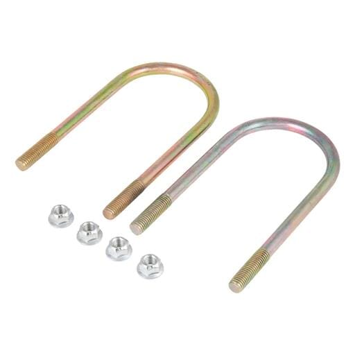 Lippert® Trailer Axle U-Bolt & Nut Kit, 10,000-lb. Axles, 4" Axle Tube, 5/8"-11 Thread - 2024117450