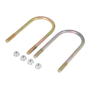 Lippert® Trailer Axle U-Bolt & Nut Kit, 10,000-lb. Axles, 4" Axle Tube, 5/8"-11 Thread - 2024117450