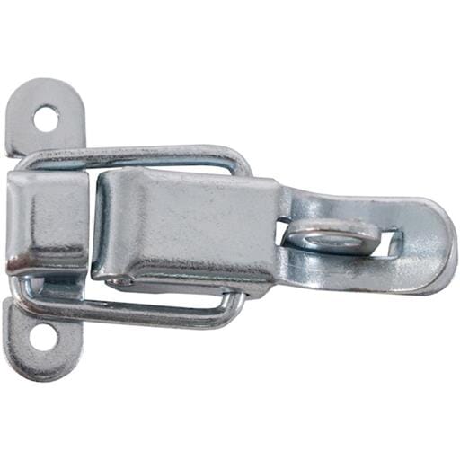 Buyers Products Large Padlock Eye Pull-Down Catch with Striker - Zinc Plated - BHC227Z