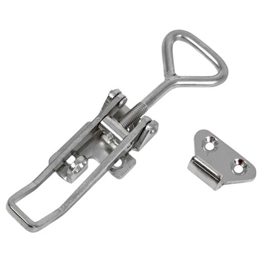 Buyers Products 6" Heavy Duty Stainless Steel Adjustable-Grip Draw Latch - 3049352
