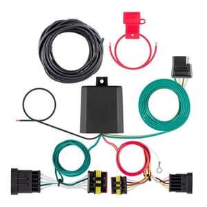 Curt Custom Wiring Harness, 4-Way Flat Output, Fits Select Infiniti QX50 - 56559