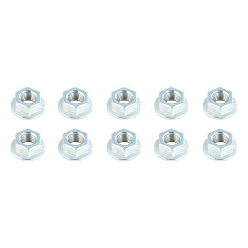Lippert® Trailer Suspension Hex Flange Nut 1/2"-20 Thread Size 10 Pack - 2025047566