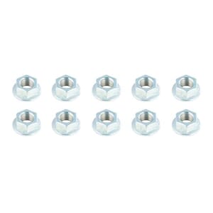 Lippert® Trailer Suspension Hex Flange Nut 1/2"-20 Thread Size 10 Pack - 2025047566