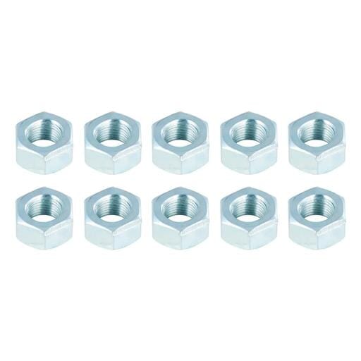 Lippert® Trailer Suspension Hex Nut, 9/16"-18 Thread Size, 10 Pack - 2025047552