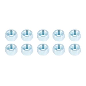 Lippert® Trailer Brake Hex Mounting Nut, 1/2"-20 Thread Size, 10 Pack - 2025027786