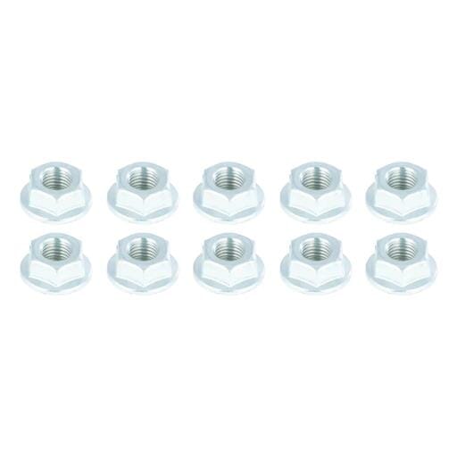 Lippert® Trailer Suspension Hex Flange Nut, 7/16"-20 Thread Size, 10 Pack - 2025027783