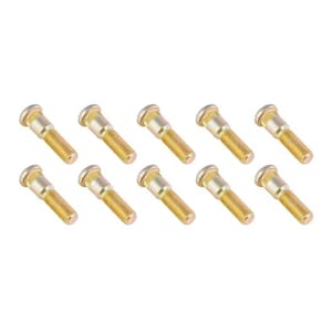 Lippert® Axle Wheel Stud, 0.689" Knurl, 9/16"-18 Thread, 2-5/16" Shoulder Length, 10 Pack - 2025027414