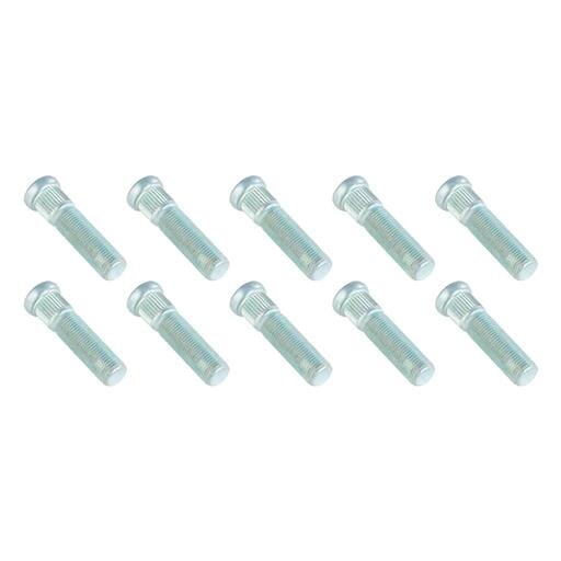 Lippert® Axle Wheel Stud, 0.545" Knurl, 1/2"-20 Thread, 2" Shoulder Length, 10 Pack - 2025027416
