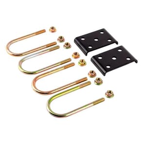 Lippert® Trailer Axle U-Bolt Mounting Kit, 8,000-lb. Axles, 3" Tube, 9/16"-18 Thread Size - 2024118832