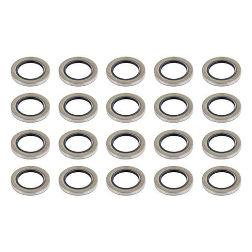 Lippert® Double Lip Grease Seal, 5,200-8,000-lb. Axle, 2.25" Spindle Shaft Diam., 20 Pack - 2025047572