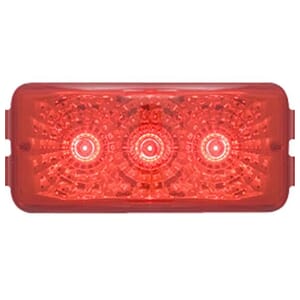 Optronics 3-LED red marker/clearance light - AL191RB