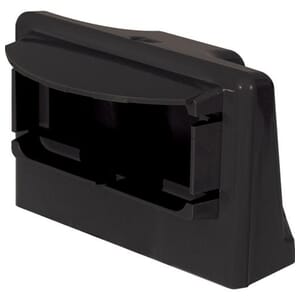 Optronics Black vertical surface mount bracket for LP/LPL91 lights - LP25SB