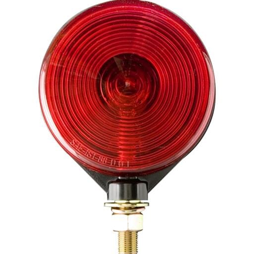 Optronics Red Single Face Pedestal Mount Stop/Turn/Tail Light - ST51RB