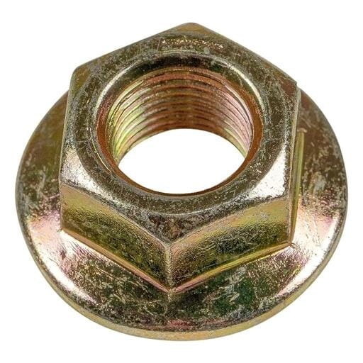 Dexter® 9/16"-18 Serrated Zinc Nut - 006-301-01