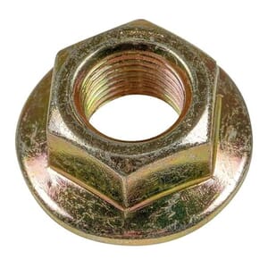 Dexter® 9/16"-18 Serrated Zinc Nut - 006-301-01