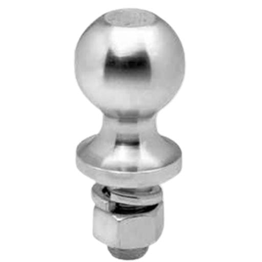 Bulldog 2" Precision Machined Gooseneck Coupler Ball (2" x 1" Shank, 5,000 lbs., Chrome) - 028351