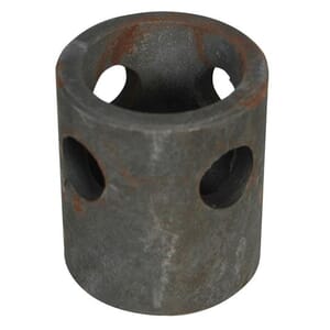 Bulldog Swivel Trailer Mount, Tubular Male Weld-On for 5/8 Inch Pull Pin - 500240