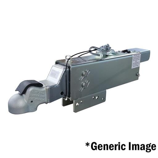 Demco Drop 2-5/16" EZ-Latch 20,000 lbs. Zinc Finish, Inline with Manual Lockout Disc Brake Actuator - 8424311