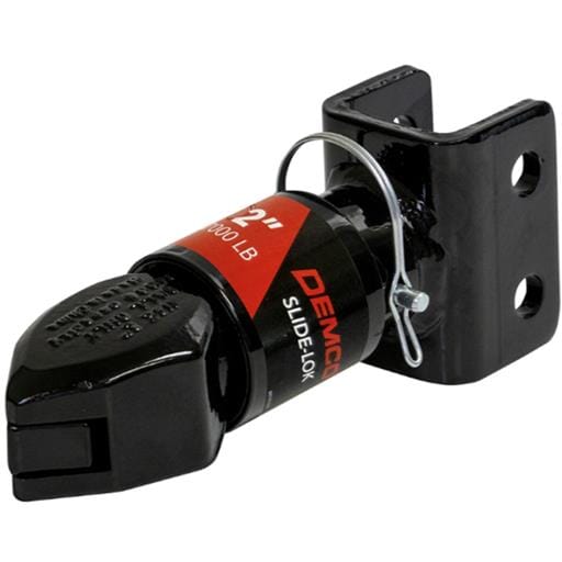 Demco Black 2" Slide-Lok Channel Mount 7,000 lbs. Coupler - 05823-81