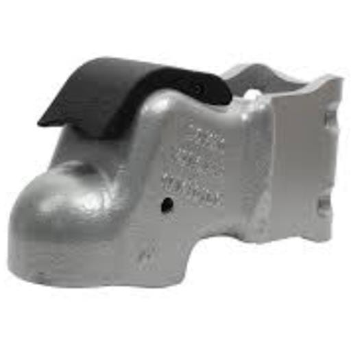 Demco Silver 2" EZ-Latch Channel Mount 10,000 lbs. Coupler - 16825-52