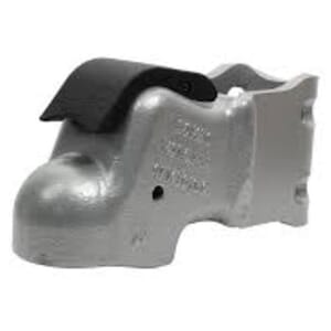 Demco Silver 2" EZ-Latch Channel Mount 10,000 lbs. Coupler - 16825-52