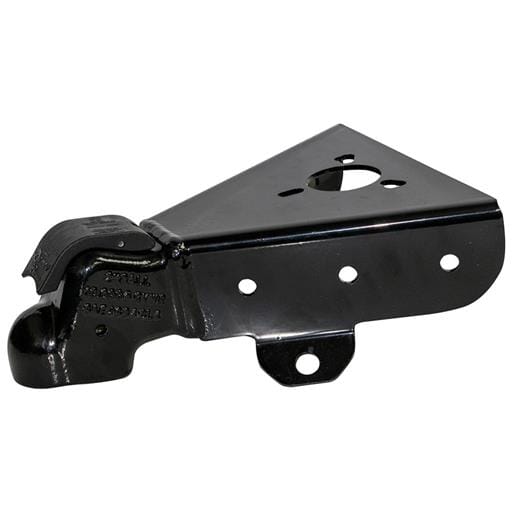 Demco Black 2" EZ-Latch 50º Mount 10,000 lbs. A-Frame Coupler with chain anchor - 16854-81