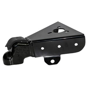 Demco Black 2" EZ-Latch 50º Mount 10,000 lbs. A-Frame Coupler with chain anchor - 16854-81