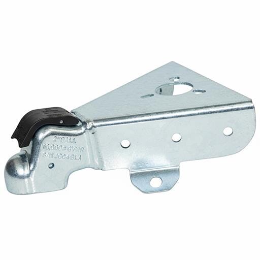 Demco Zinc 2" EZ-Latch 50º Mount 10,000 lbs. A-Frame Coupler with chain anchor - 16854-95
