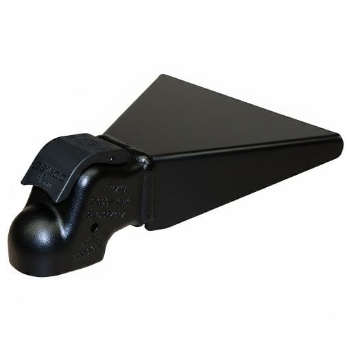 Demco Black Weld On 2" EZ-Latch 50º Mount 10,000 lbs. A-Frame Coupler - 17115-81