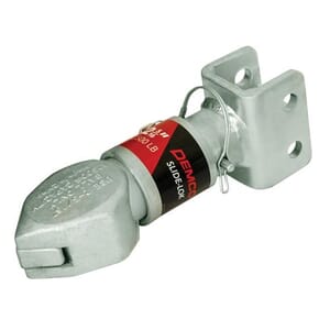 Demco Zinc 2-5/16" Slide-Lok Channel Mount 12,500 lbs. Coupler - 05557-95