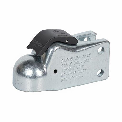 Demco Zinc 2-5/16" EZ-Latch Channel Mount 21,000 lbs. Cast Coupler - 14040-95