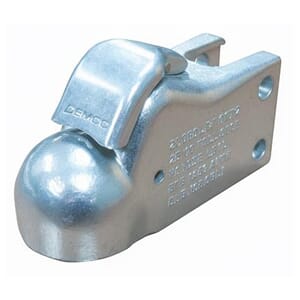Demco Zinc 2-5/16" EZ-Latch Channel Mount 21,000 lbs. Cast Coupler - 15791-95
