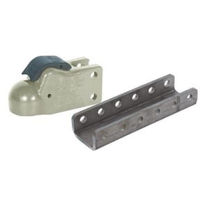 Demco Primed 2-5/16" EZ-Latch 21,000 lbs. Cast Coupler with 12" Channel - 6124-97