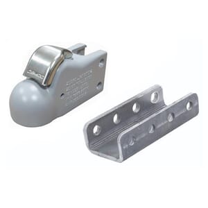 Demco Primed 2-5/16" Metal EZ-Latch 21,000 lbs. Cast Coupler with 8" Channel - 6178-97